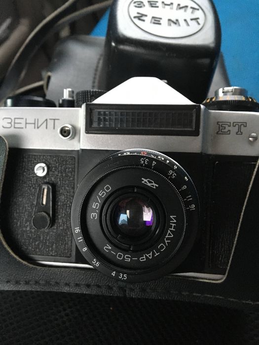 Фотоаппарат Зенит ЕТ со вспышкой