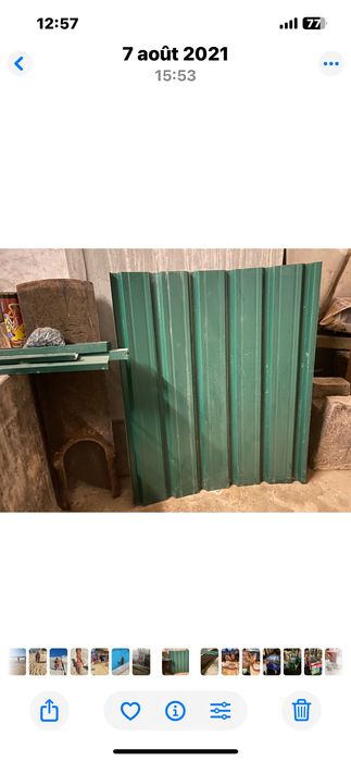 Chapa jardim / estrutura