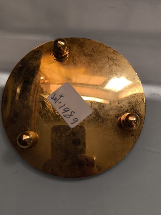 Mini Prato Deco Damasquino de Toledo (Espanha)
Uma pequena joia de art