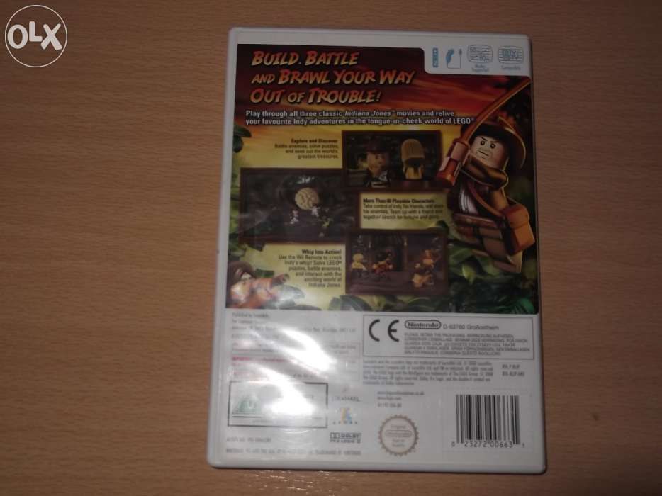 Lego indiana jones the original adventures wii