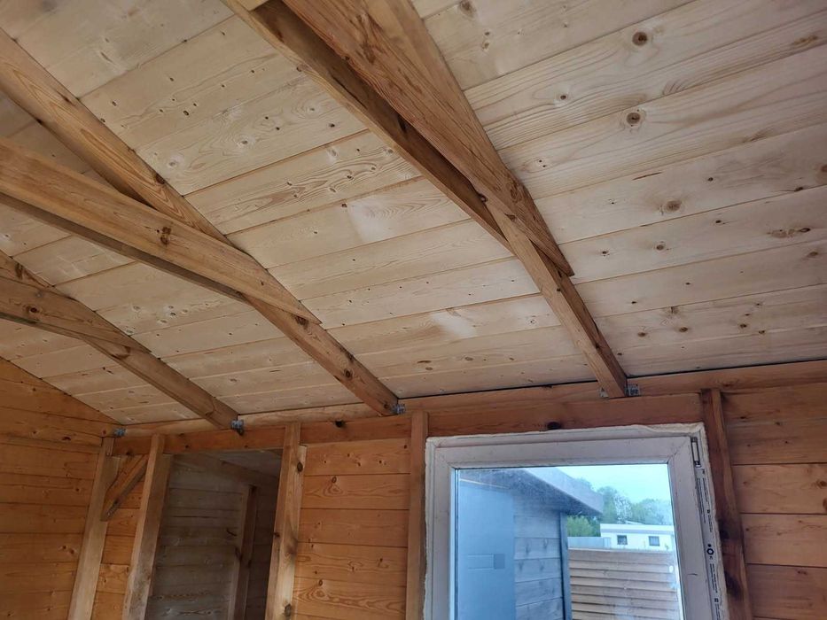 Drewniane całoroczne domki szkieletowe do 35m2