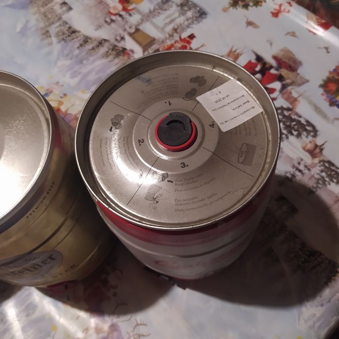 Бочка от пива с краном