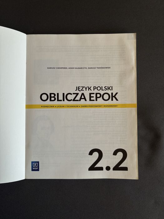 Oblicza epok 2.2 nowa edycja