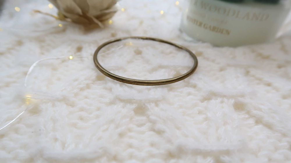 Bransoletka metal metalowa vintage stara retro lata 60s 70s basic 24