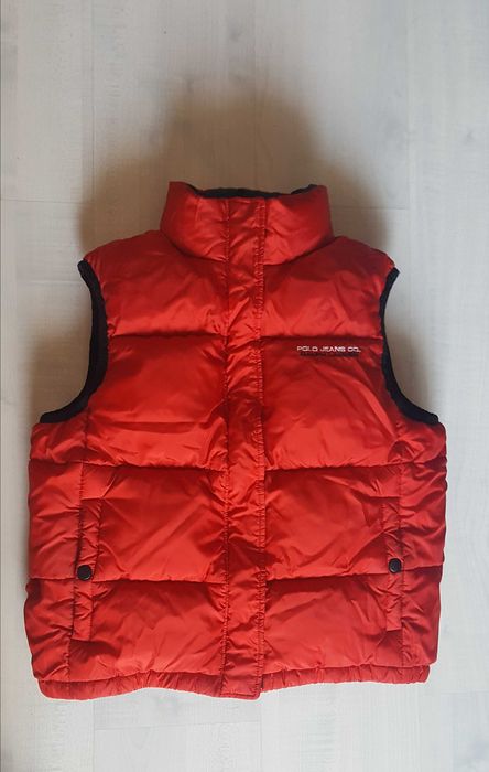 Ralph Lauren Polo Jeans oryginalny damski bezrękawnik kamizelka kurtka