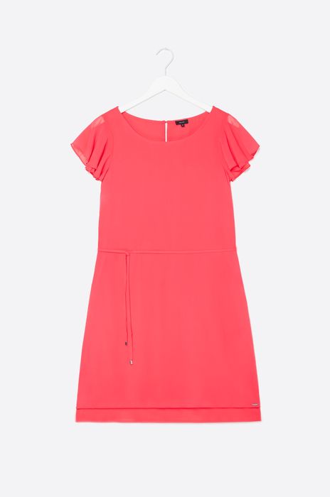 Koralowa sukienka marki Solar, roz . 38