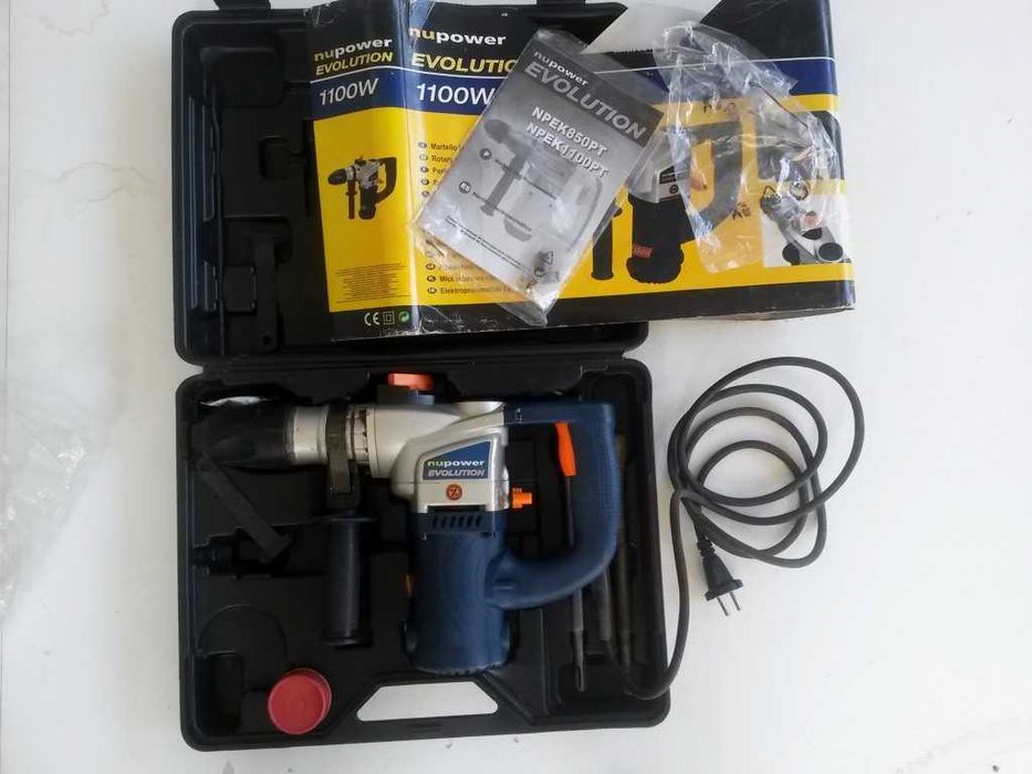 Martelo perfurador nupower evolution 1100W