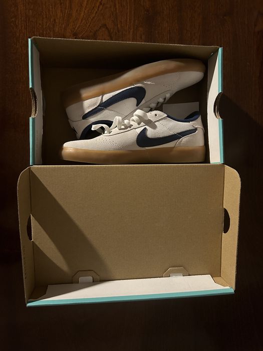 Nike SB Heritage Vulc -Branco e Azul  37.5