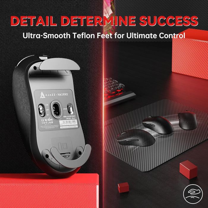 Ігрова бездротова мишка Ajazz aj199