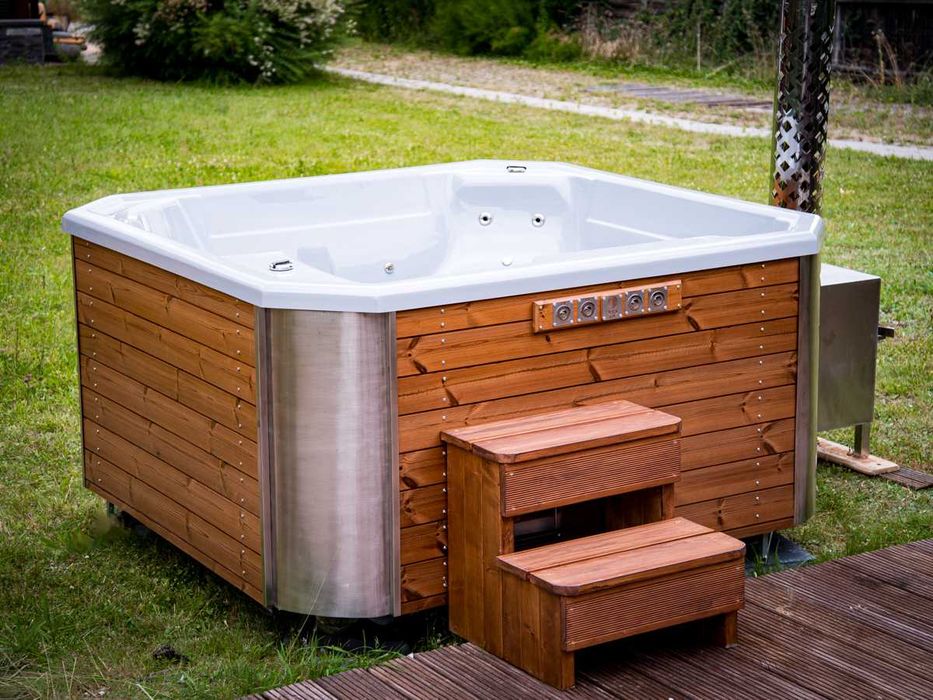 Wanna SPA Jacuzzi ogrodowe 200x190cm HOT TUBA hydro POLSKI PRODUCENT