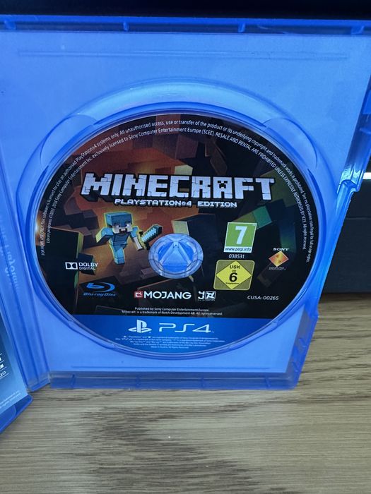 PlayStation Ps 4 Ps 5 Minecraft PL! Wymiana!