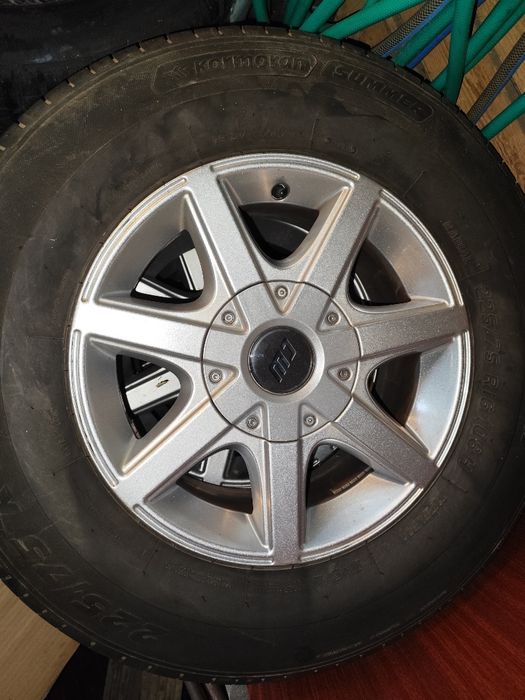 Felgi + opony nowe 225/75 r16 komplet 4 sztuki