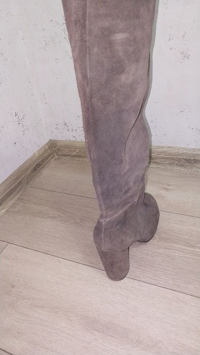 Шкіряні чоботи труби