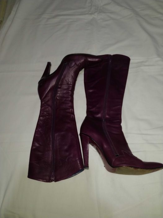 Botas senhora cano alto