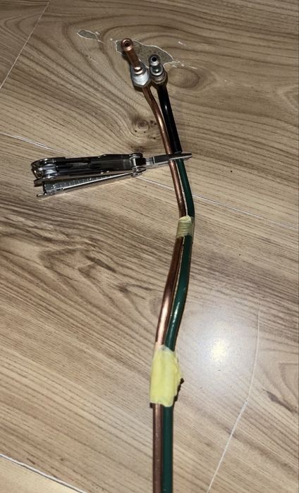 Трубка гальмівна мідна Vivaro/Trafic 4.75mmx3180 mm-M10x1-M10x1 WP-016