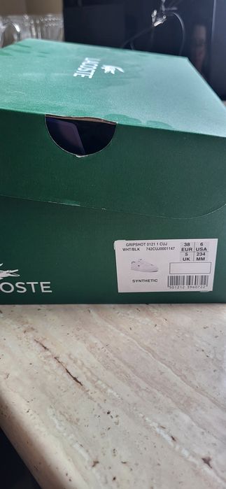Sneakersy Lacoste 38