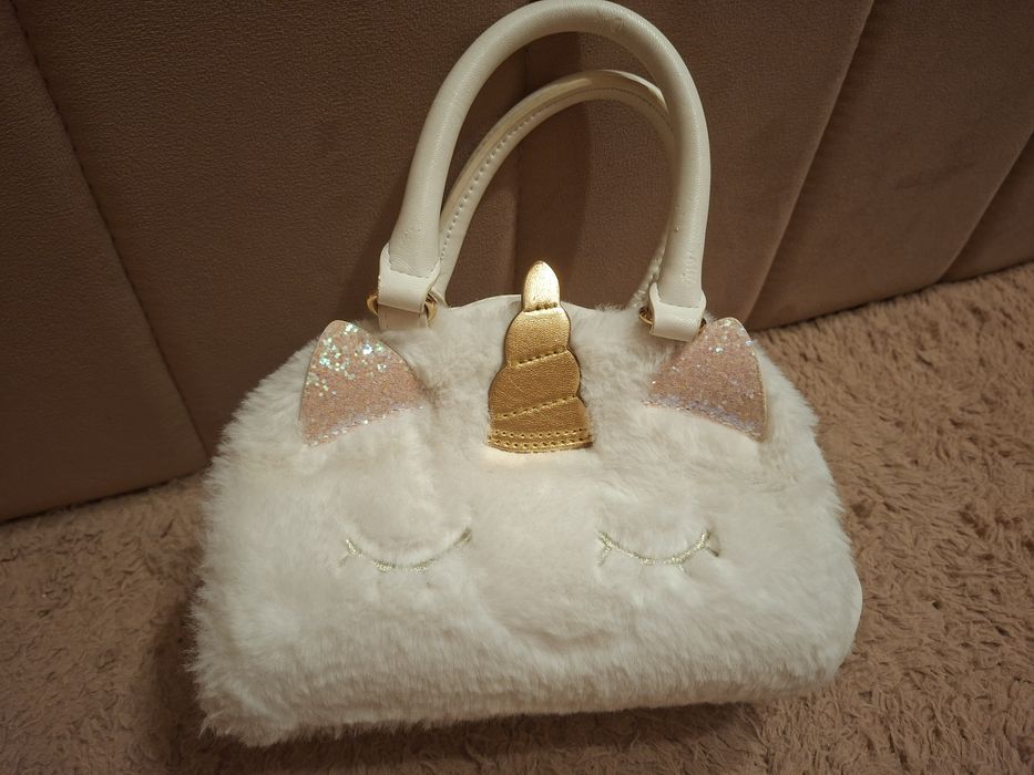 Jednorożcowa torebka kupiona w hm