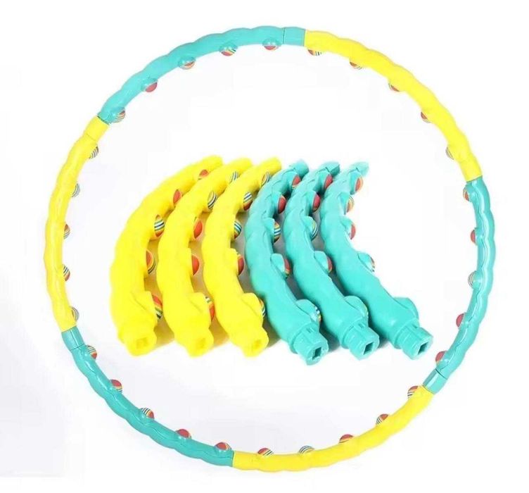 Хула хуп. Обруч для талії масажний. Розбірний: Ø 99 см