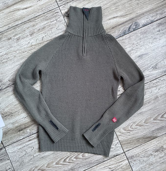 Unisex sweter norweski ULVANG NORWAY RAV 100% Wełna roz M Stan Perfekt