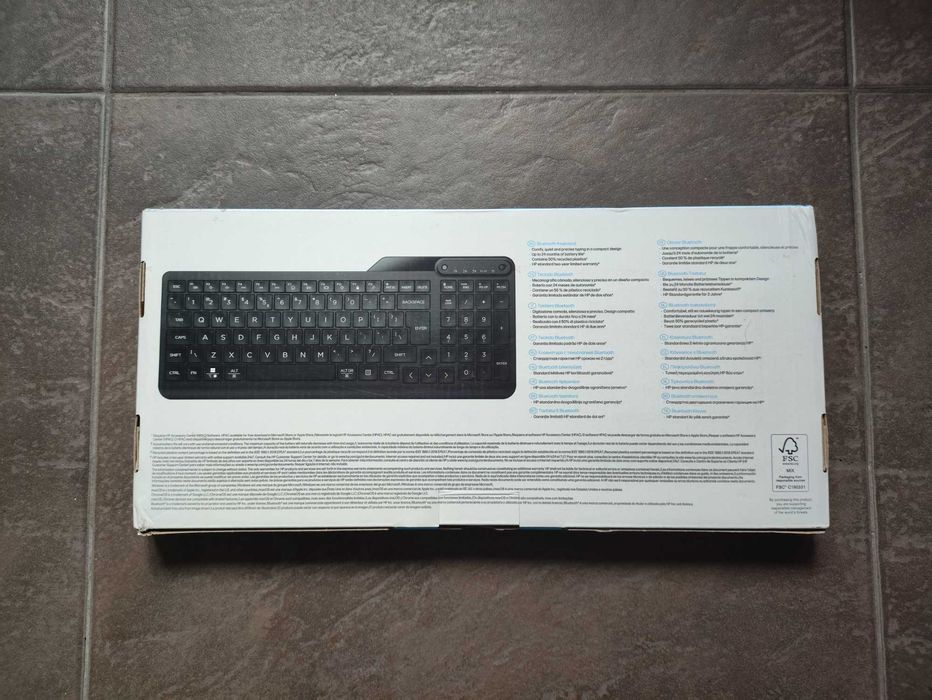 Teclado Sem Fios HP 460 Bluetooth (ISO PT) Novo na caixa