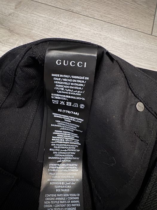 gucci jeans от Demna black fashion