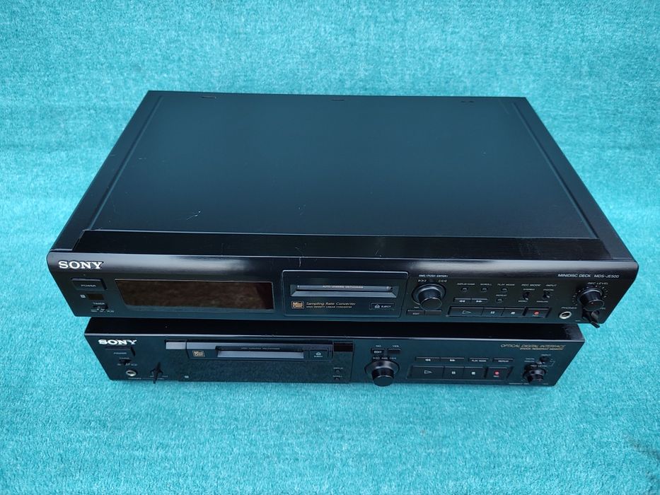 Sony minidisc mini disc MDS 303 MDS 500