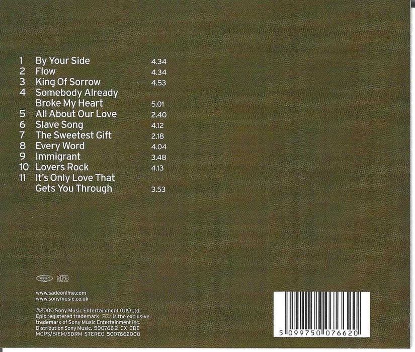 Sade - Lovers Rock