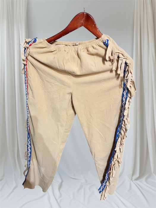 Indianin spodnie 140 przebranie strój kostium