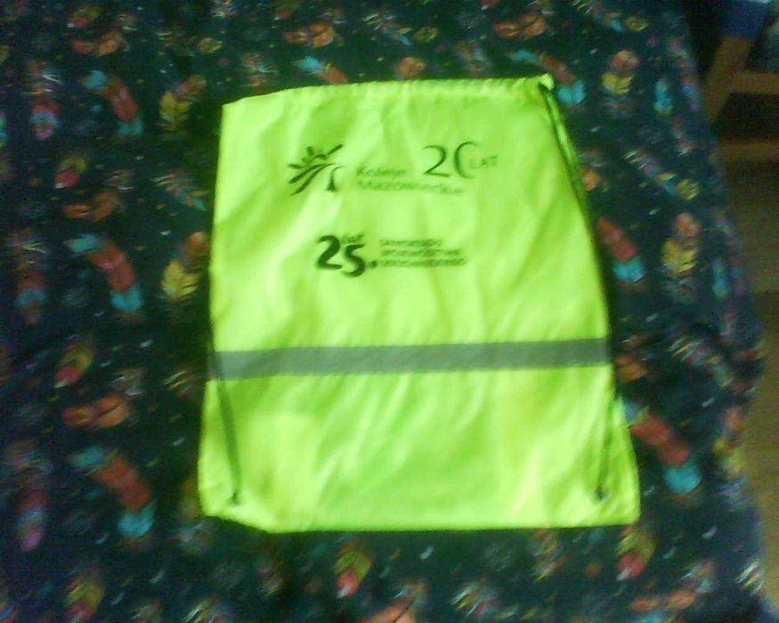 Sprzedam worek odblaskowy Koleje Mazowieckie