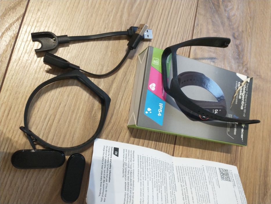 Uszkodzona inteligentna opaska Tracer T-Band Libra S5 v2