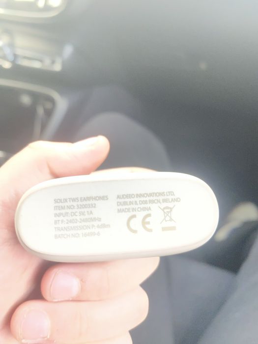 Vendo fones de ouvidos  de bluetuth sem fio da marca solix