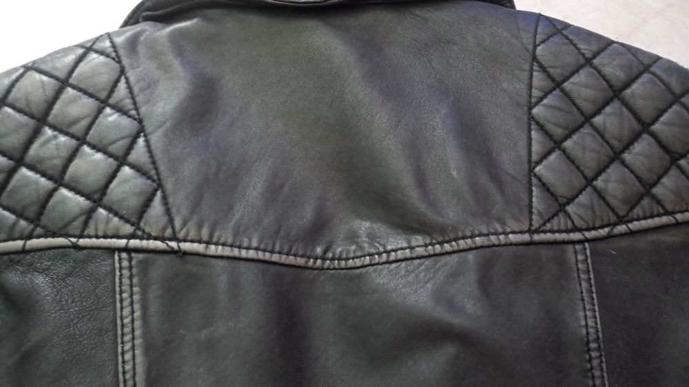 AllSaints kurtka ramoneska skóra/skórzana Cargo Biker XS(34)jesienna