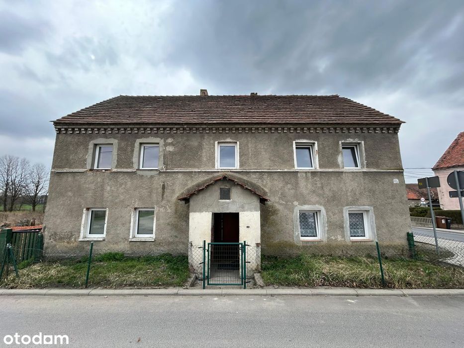 Dom wolnostojący z dużym potencjałem.