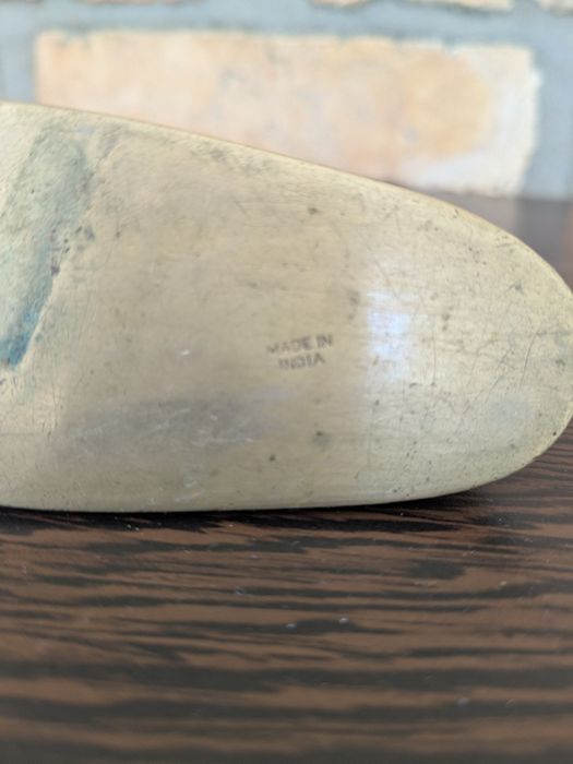 Decoração cinzeiro bronze artesanal made in India