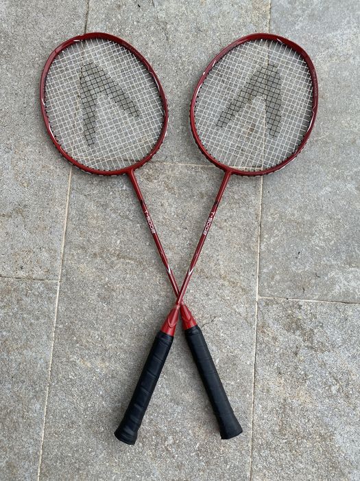 raquetes de badminton