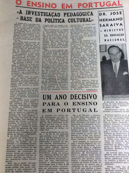 Diário da manhã. Suplemento de 28, de Maio de 1969. Grandes dimensões