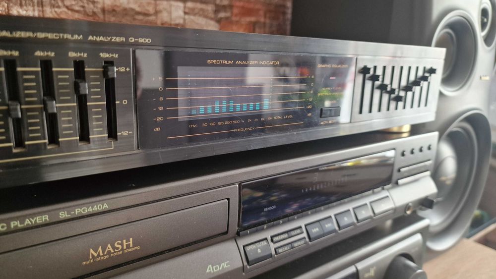 Wieża Technics+korektor