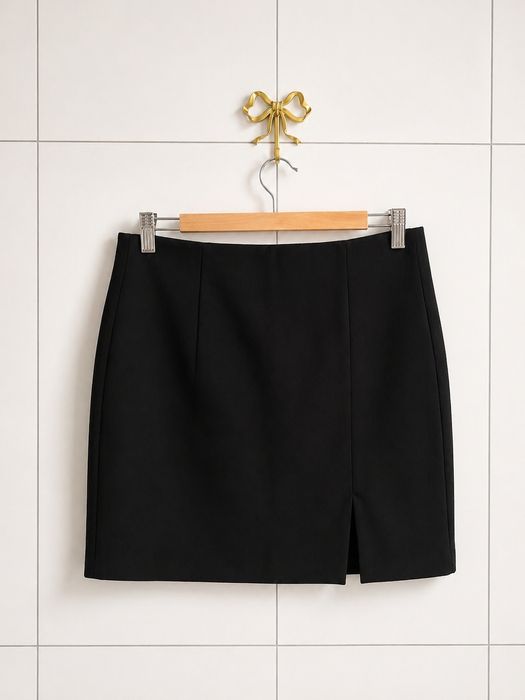 Czarna spódniczka Stradivarius XL | klasyczna mini | stan bdb