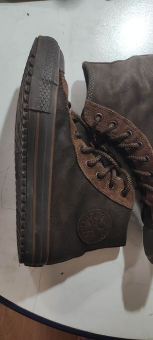 Converse Унисекс водонепроницаемые высокие кеды для города 42, 27см