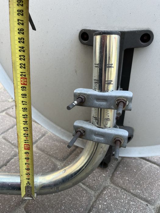 Antena Satelitarna, uchwyt, konwerter .