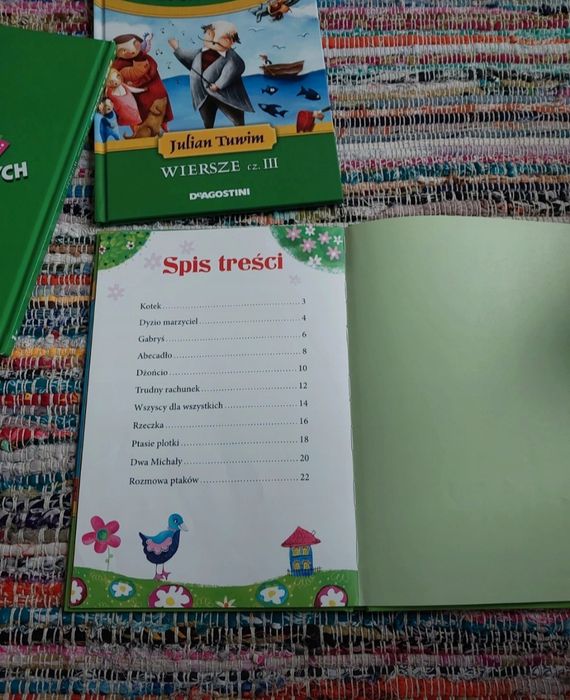 zestaw 5 książek deaostini: wiersze Julian Tuwim, Ludwik Jerzy Kern
