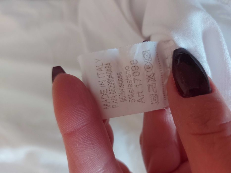 Biały t-shirt rozmiar uniwersalny