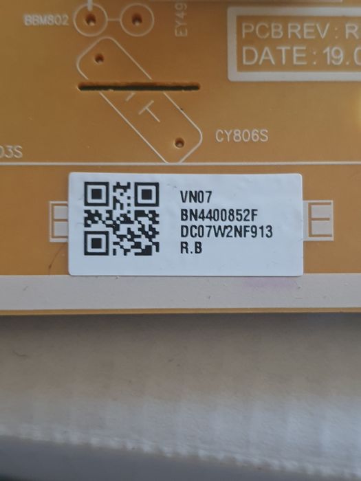 Плата питания samsung ue43t5300au