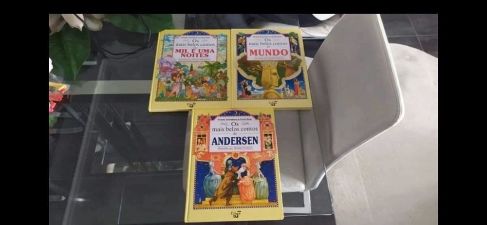Coleção nova 3 livros os irmãos grimm