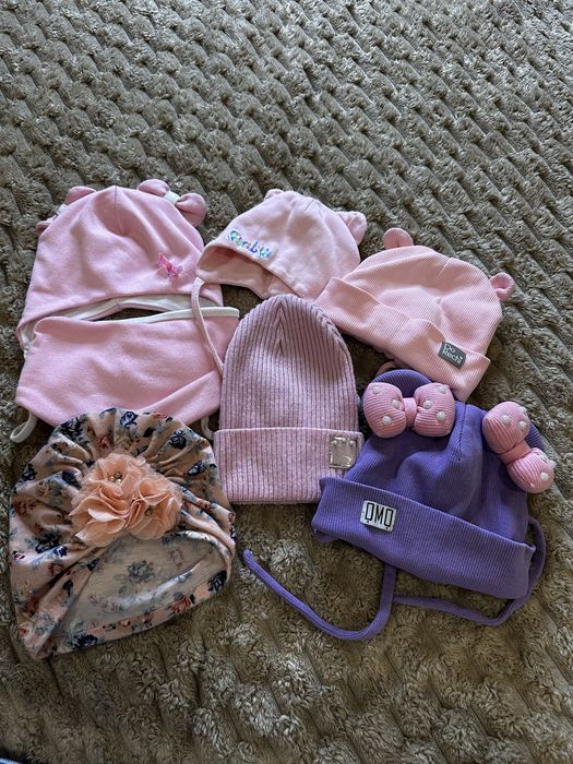 Шапки для дитини 6-9 місяців