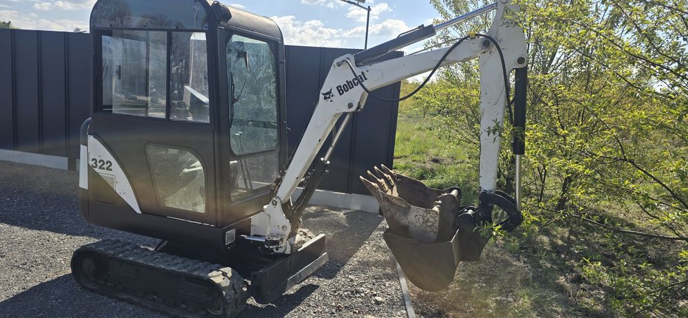 Minikoparka bobcat Mocna koparka Brutto