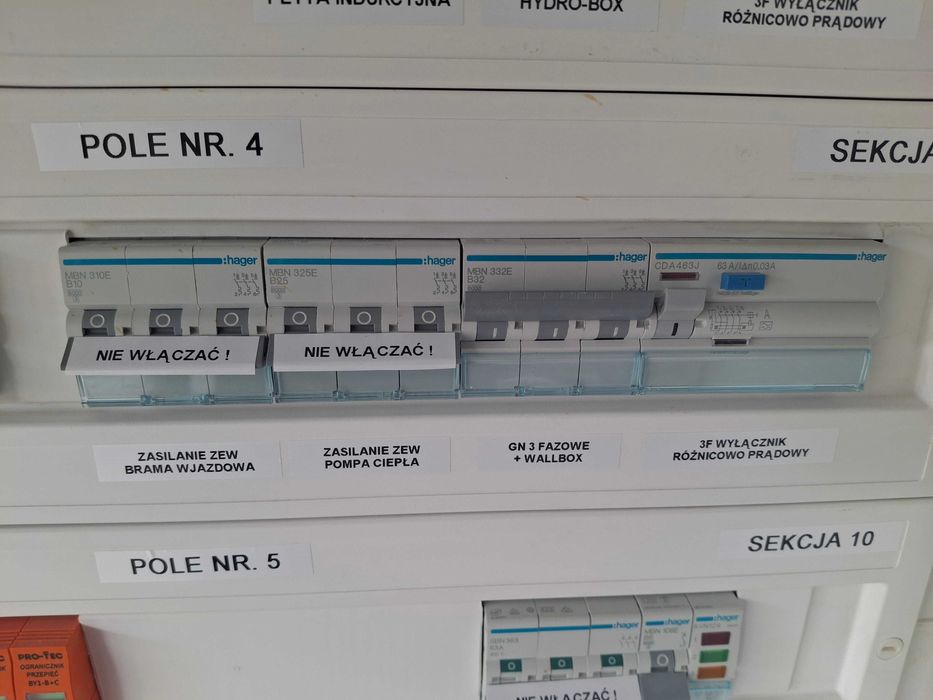 Usługi elektryczne, przyłącza, uziemienia. Solidnie !