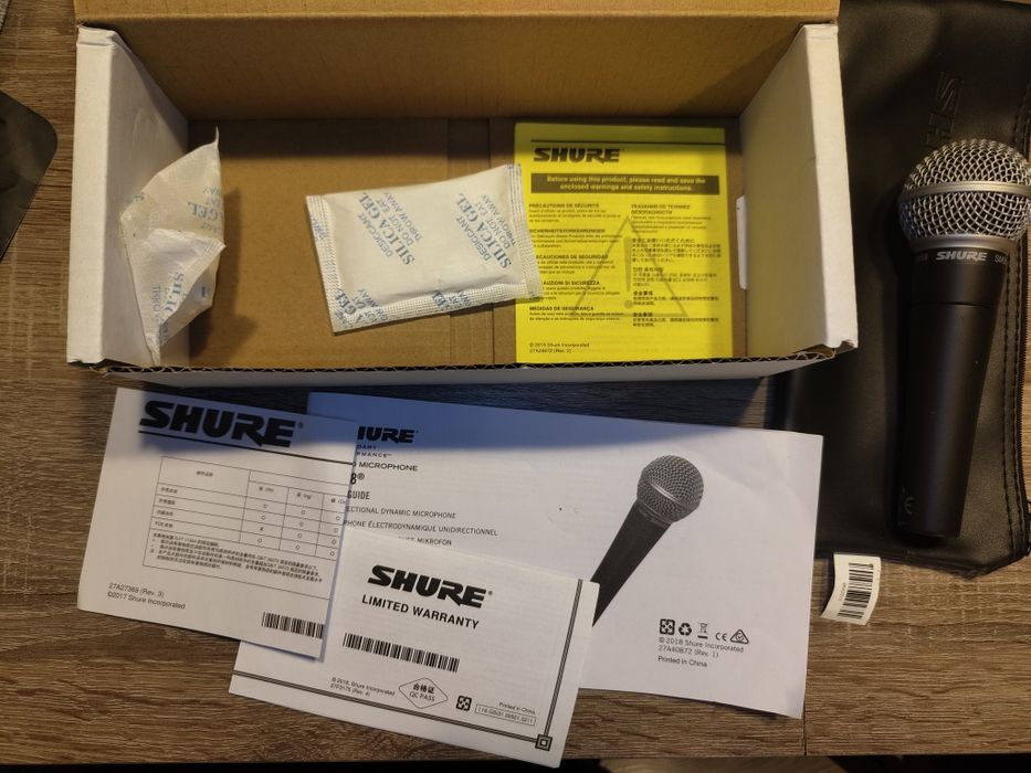 Mikrofon dynamiczny SHURE SM58-LCE