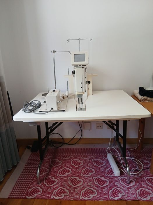 Máquina de Quilt/Costura + Bobinador Profissional
