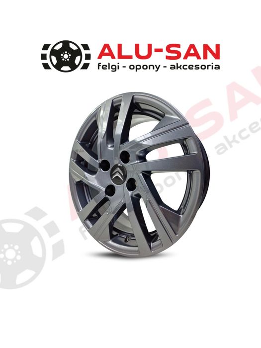 Oryginalne Alufelgi 16" CITROEN C3 C4 do 2025 4x108 Grafit Połysk